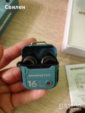 НОВИ Геймърски bluetooth слушалки Monster Airmars XKT16, снимка 4 - Bluetooth слушалки - 42627686