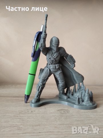 Фигурка Мандалорецът , снимка 4 - Фигурки - 40381447
