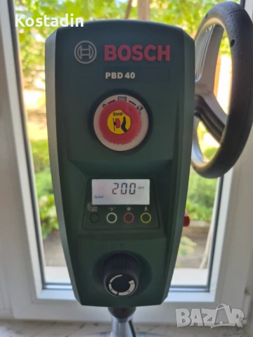 Настолна бормашина Bosch-PBD 40 710 W с LED лазер, снимка 1