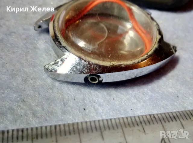 КАСА / КОРПУС със СТЪКЛО от СТАР РЪЧЕН ЧАСОВНИК 49744, снимка 4 - Други - 48694588