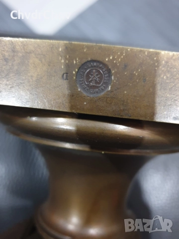 49см-10кг Laurent статуетка-бюст/стара френска бронзова скулптура/фигура на жена-млада дама, снимка 14 - Статуетки - 52967354