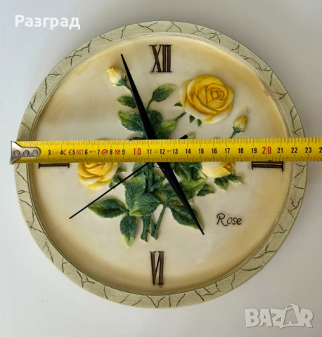 Винтидж стенен часовник, снимка 5 - Стенни часовници - 51678253