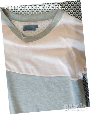 Спортна блузка в розово и сиво S, снимка 3 - Блузи с дълъг ръкав и пуловери - 17741087