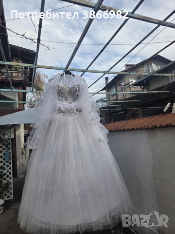 Булчинска Рокля, снимка 3 - Сватбени рокли - 52360629