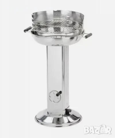 Колонна скара Bavaria на дървени въглища от неръждаема стомана, снимка 5 - Скари - 49259797