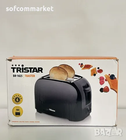 Тостер Tristar BR-1025 (800W) с 6 месеца гаранция
