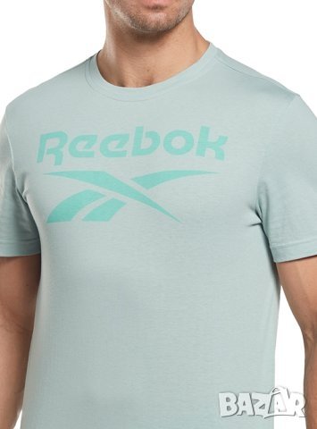 Тениска Big logo T-shirt Reebok Identity hj9966, снимка 4 - Тениски - 42118064