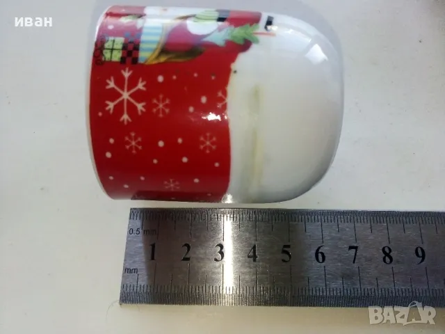 Малки коледни чашки, снимка 5 - Колекции - 49332638