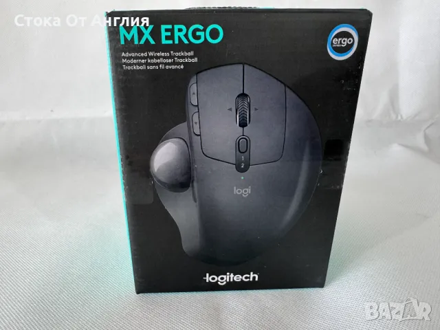 Мишка - Logitech Mx Ergo Graphite (910-005179), снимка 8 - Клавиатури и мишки - 49975299