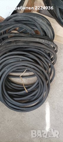 Ремъци, трапецовидни, снимка 4 - Резервни части за машини - 37525619