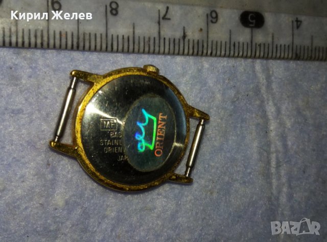 ORIENT QUARTZ Марков ЯПОНСКИ КВАРЦОВ ПОЗЛАТЕН ДАМСКИ ЧАСОВНИК - ОРИЕНТ 28516, снимка 6 - Дамски - 42128559