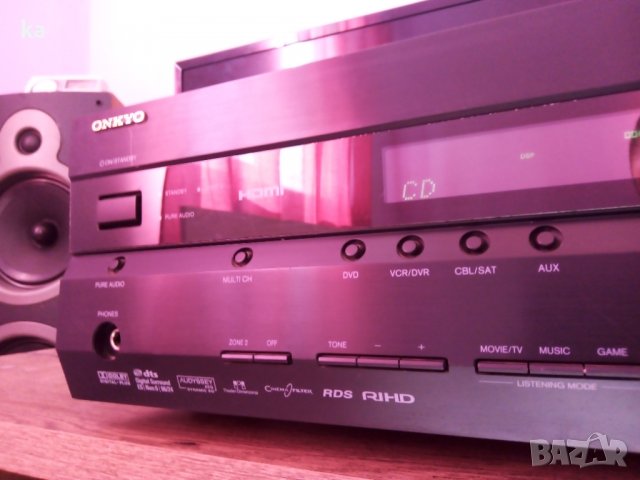 900watts Onkyo TX-SR576 мощен ресивър с дистанционно +SUB OUT, снимка 10 - Ресийвъри, усилватели, смесителни пултове - 37167013