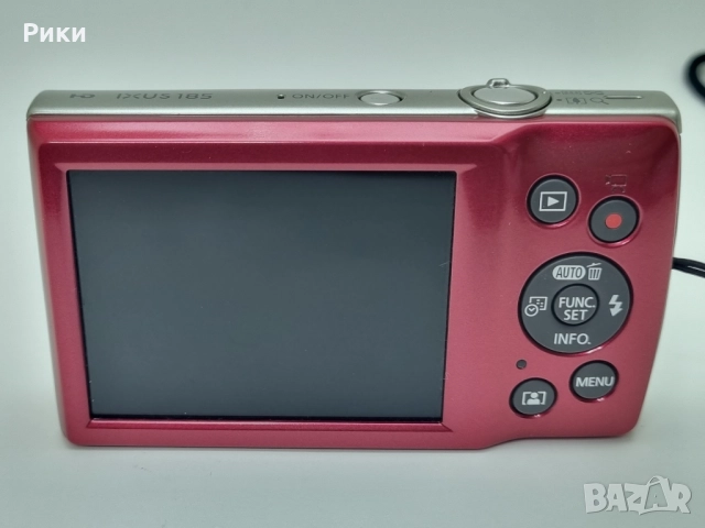 Canon IXUS 185 PowerShot ELPH 180 20MP, снимка 8 - Фотоапарати - 52727709