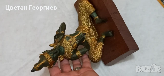 колекционерска бронзова фигура, снимка 7 - Колекции - 50999587