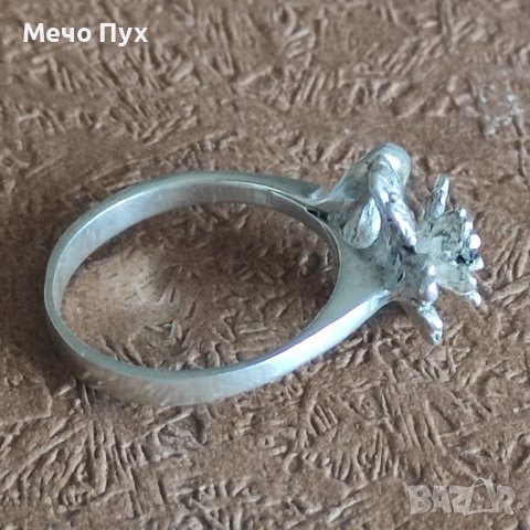 Сребърен пръстен (213), снимка 14 - Пръстени - 44338843