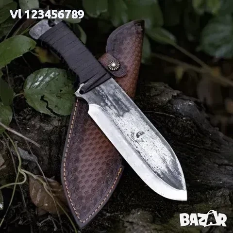 Масивен ловен нож/тип оцеляване/ 100х220 мм 