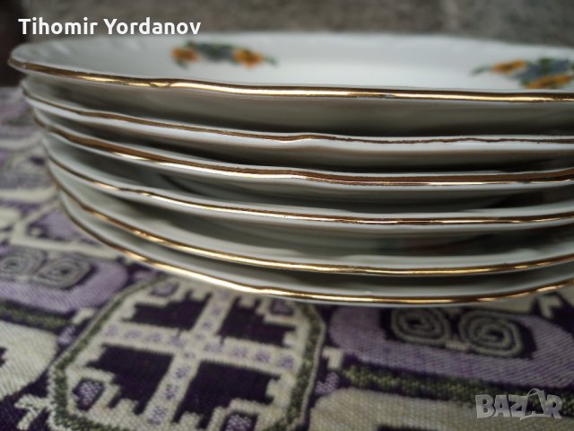 Бг порцелан-Изида . НОВИ- барокови чинии.., снимка 6 - Прибори за хранене, готвене и сервиране - 35153934