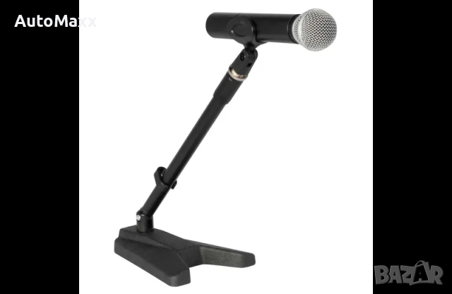 Quiklok A-114-BK Настолна стойка за микрофон , снимка 6 - Микрофони - 52116606