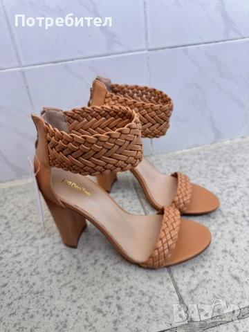 Сандали на ток (нови), снимка 2 - Сандали - 50877442