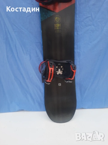 сноуборд NIDECKER SCORE 162см.  с автомати, снимка 3 - Зимни спортове - 53205924