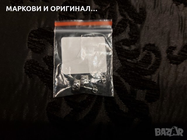 Сребърни обеци пр.925, снимка 3 - Обеци - 35374324