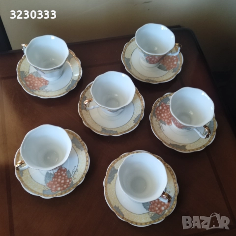 Порцеланов сервиз за чай Японски, снимка 8 - Сервизи - 51540757