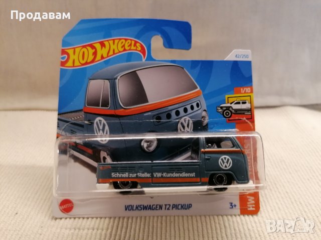 💕🧸Hot Wheels Volkswagen T2 Pickup  HW HOT TRUCKS , снимка 1 - Колекции - 44349151