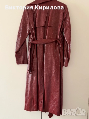 Coat кожено манто, снимка 7 - Якета - 53101547