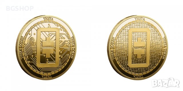 Theta Network coin ( THETA ) - Gold, снимка 1 - Нумизматика и бонистика - 39696605