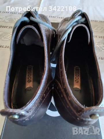Елегантни дамски кожени обувки Ессо, номер 38, снимка 6 - Дамски елегантни обувки - 42861386