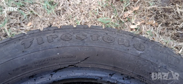 2бр зимни гуми 195/55R15. Firestone Winterhawk3. DOT 2418. 5 мм дълбочина на шарката...., снимка 5 - Гуми и джанти - 51267521