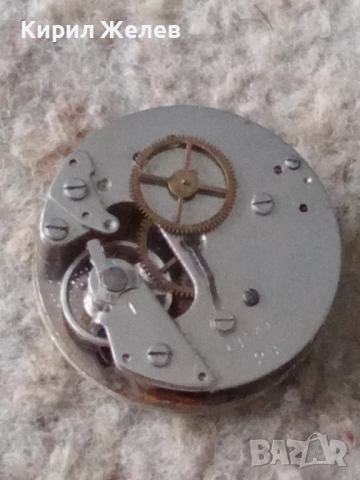 Механизъм с циферблат от стар ръчен часовник 52117, снимка 8 - Мъжки - 52270109