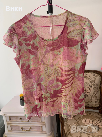 Дамска тениска в размер М, снимка 12 - Тениски - 44687335