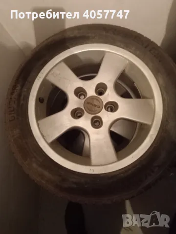 4 броя джанти с гуми 