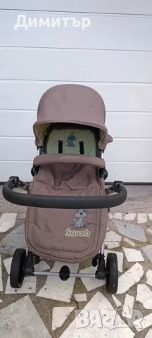 Комбинирана количка 3в1 Cangaroo Sarah, снимка 3 - Детски колички - 52513640