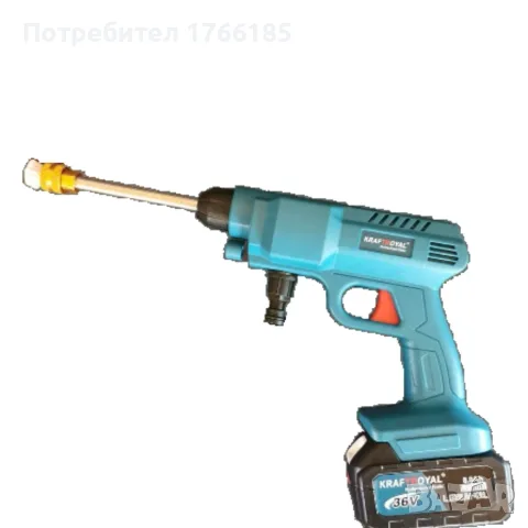 Акумулаторна водоструйка- Kraft Royal , снимка 2 - Парочистачки и Водоструйки - 55943460