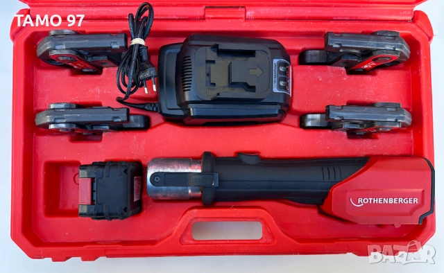 ROTHENBERGER ROMAX 3000 - Акумулаторна преса за фитинги, снимка 2 - Други инструменти - 53090454