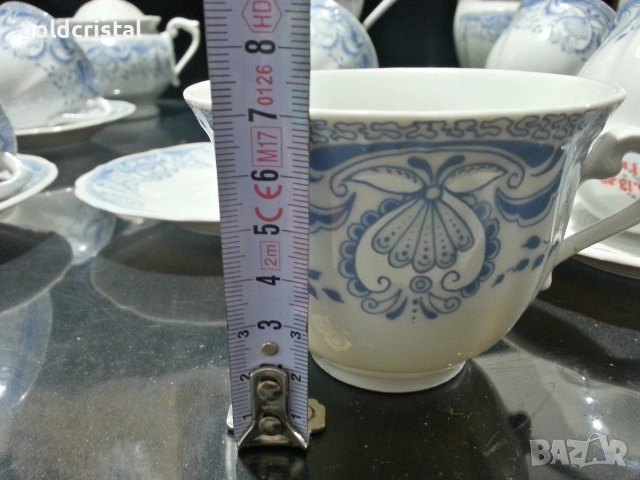 Стар български порцелан чаши за чай кафе , снимка 9 - Антикварни и старинни предмети - 53102846