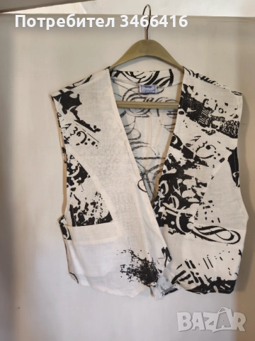 Продавам летен дамски костюм, снимка 3 - Костюми - 51584866