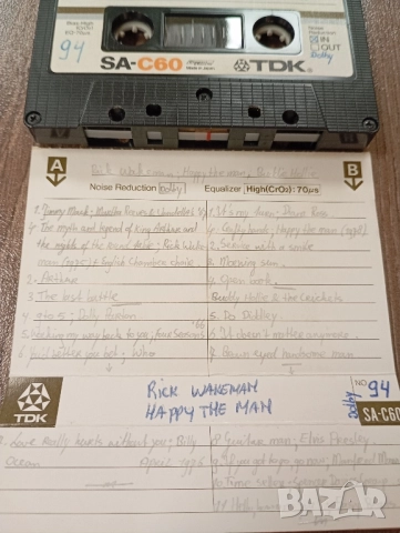 Лот от 12 бр TDK SA-C60 хромни аудиокасети с Албуми и хитове от 80те години, снимка 12 - Аудио касети - 52054575