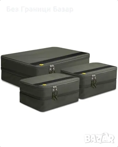 Нов Комплект органайзери за багаж куфар пътуване с компресия 3 части