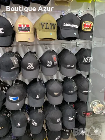 шапки с козирка dsquared2 amiri christian dior nike hugo boss celine icon polo prada miu miu 