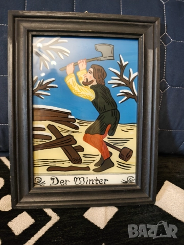 Картина найвизъм върху стъкло