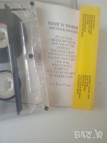 Guns N' Roses - аудио касета музика, снимка 2 - Аудио касети - 44245610