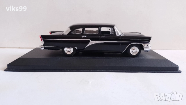 Метална количка ЧАЙКА ГАЗ-13 - Мащаб 1:43, снимка 4 - Колекции - 51499198