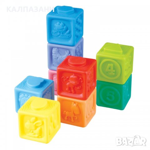 PLAYGO Комплект кубчета - пирамида (2407), снимка 2 - Образователни игри - 37672825
