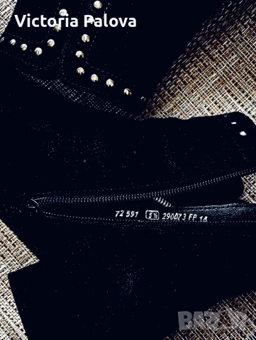 Стилни красиви боти GABOR естествен велур, снимка 10 - Дамски боти - 53906810