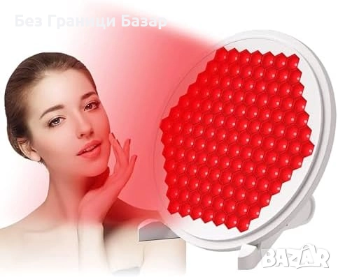 Нова Червена LED лампа 660nm за лице и тяло терапия релаксация красота