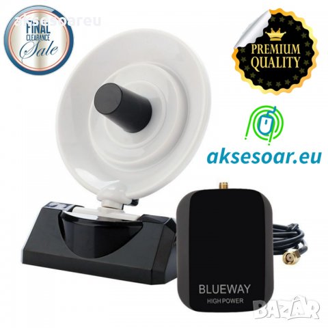 Антена крадец за интернет с висока мощност дълъг обхват 2000 mW Wifi USB адаптер чиния за компютри р, снимка 2 - Мрежови адаптери - 38404590