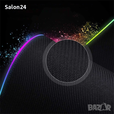 Осветителна RGB подложка за клавиатура, снимка 5 - Други - 52300989